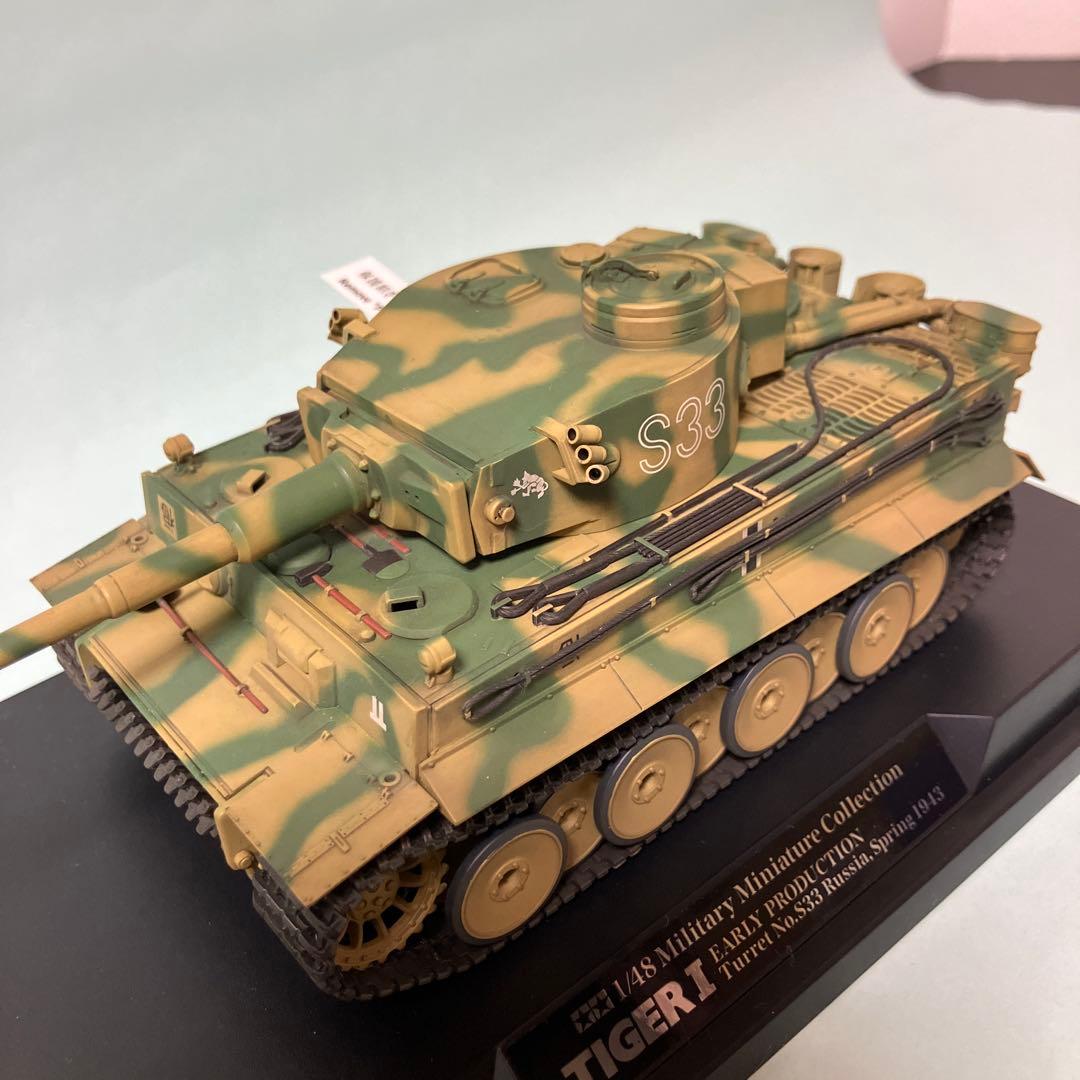 タミヤ 1/48 TIGER I ミニチュア