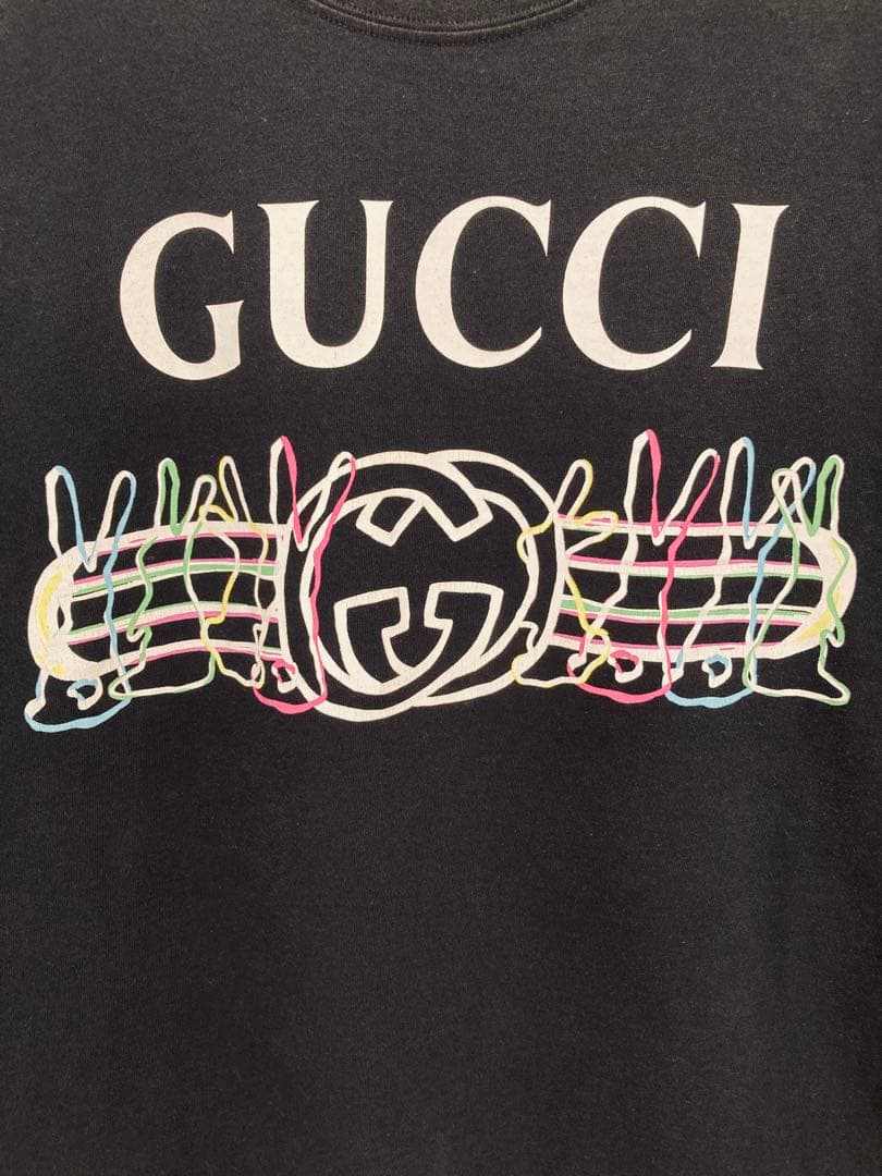 グッチ　tシャツ　2023年購入　兎モチーフ