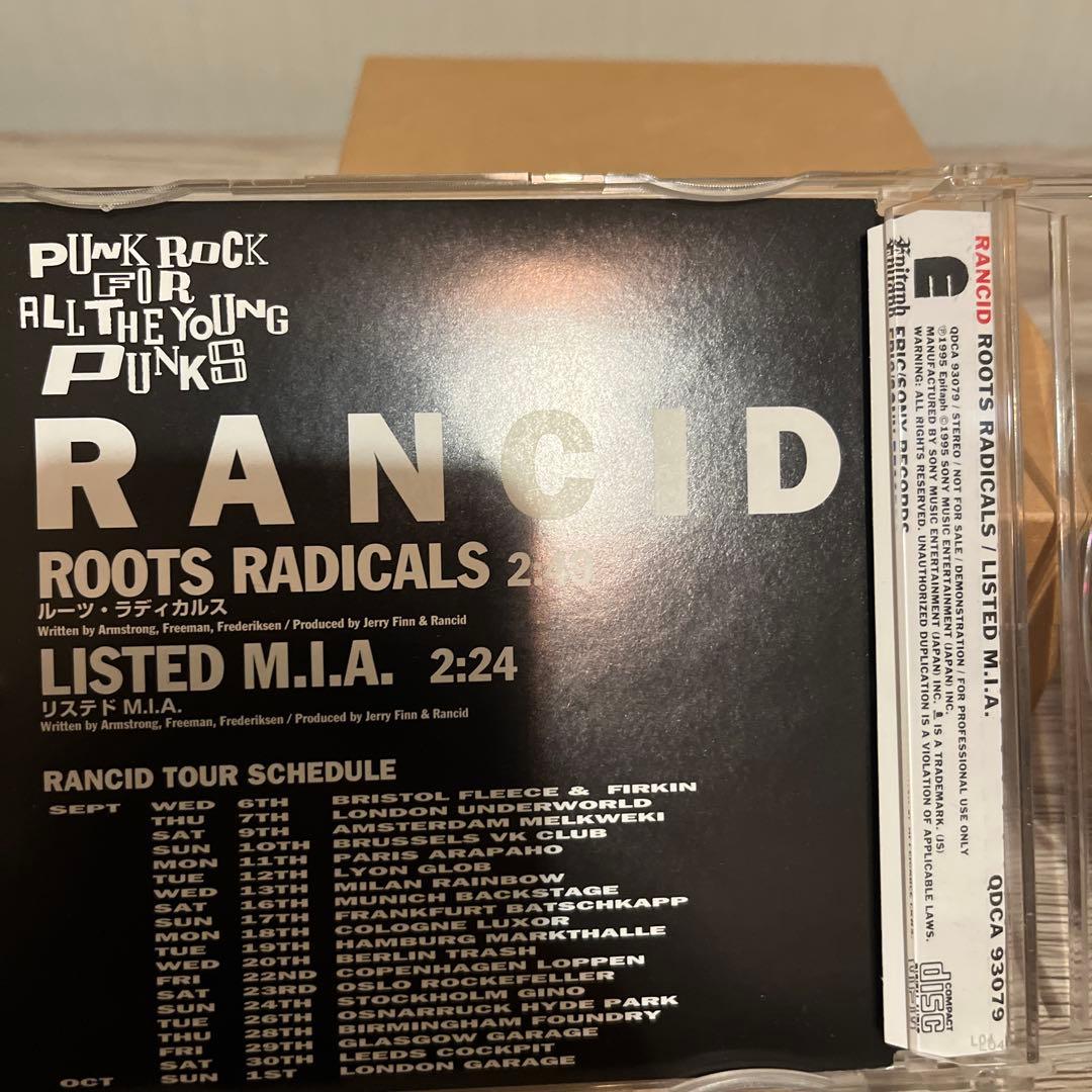 【希少】RANCID AND OUT COME THE WOLVESサンプル盤