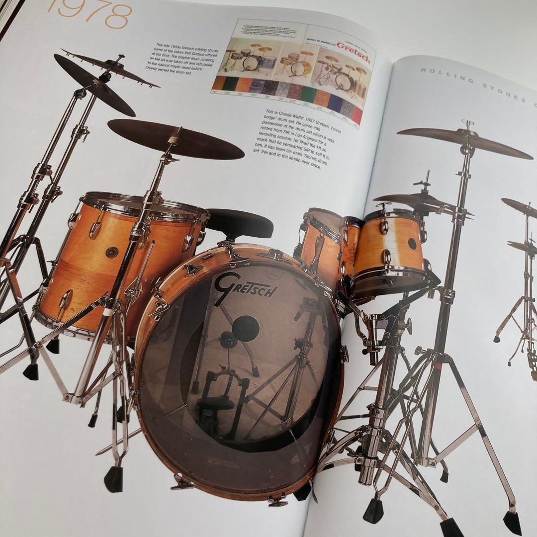洋書　ザ・ローリング・ストーンズ楽器大名鑑
