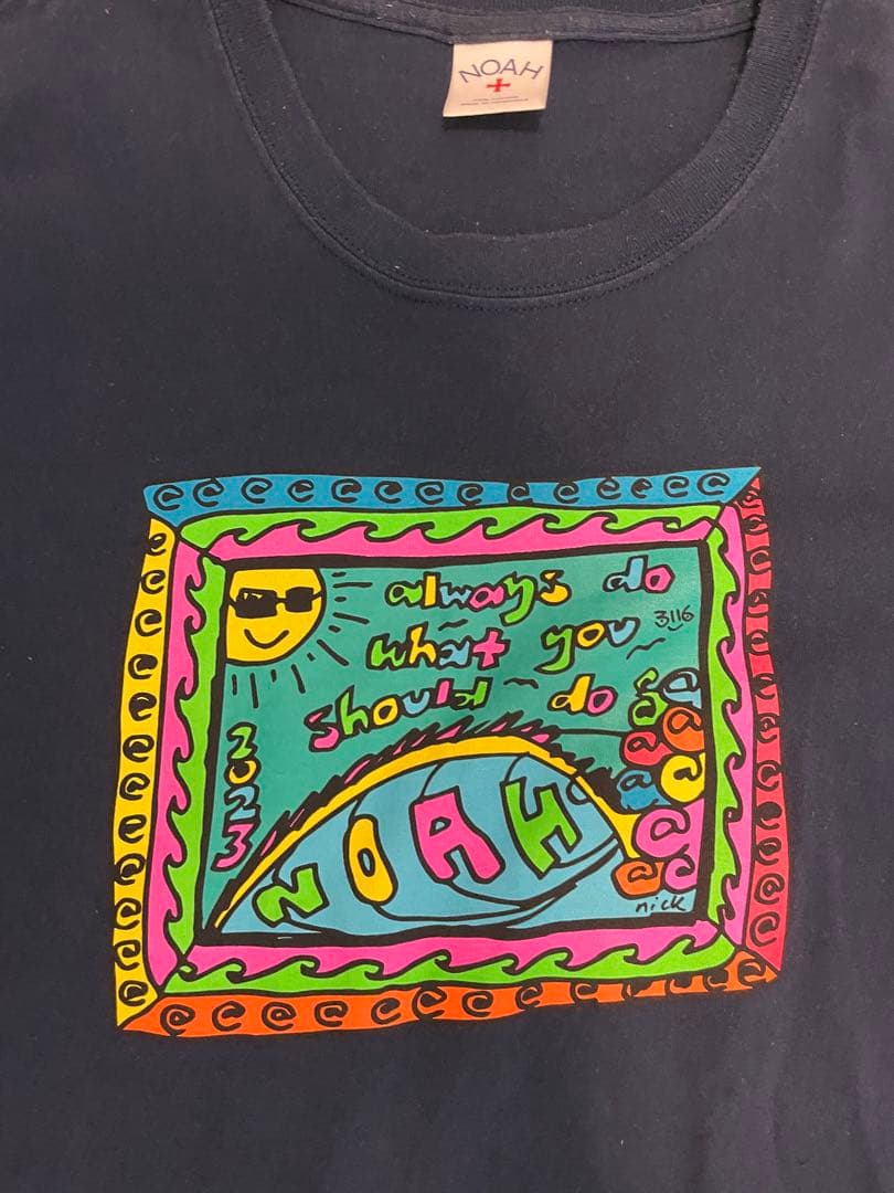 た*ち様 always &noah t-shirt ネイビー L