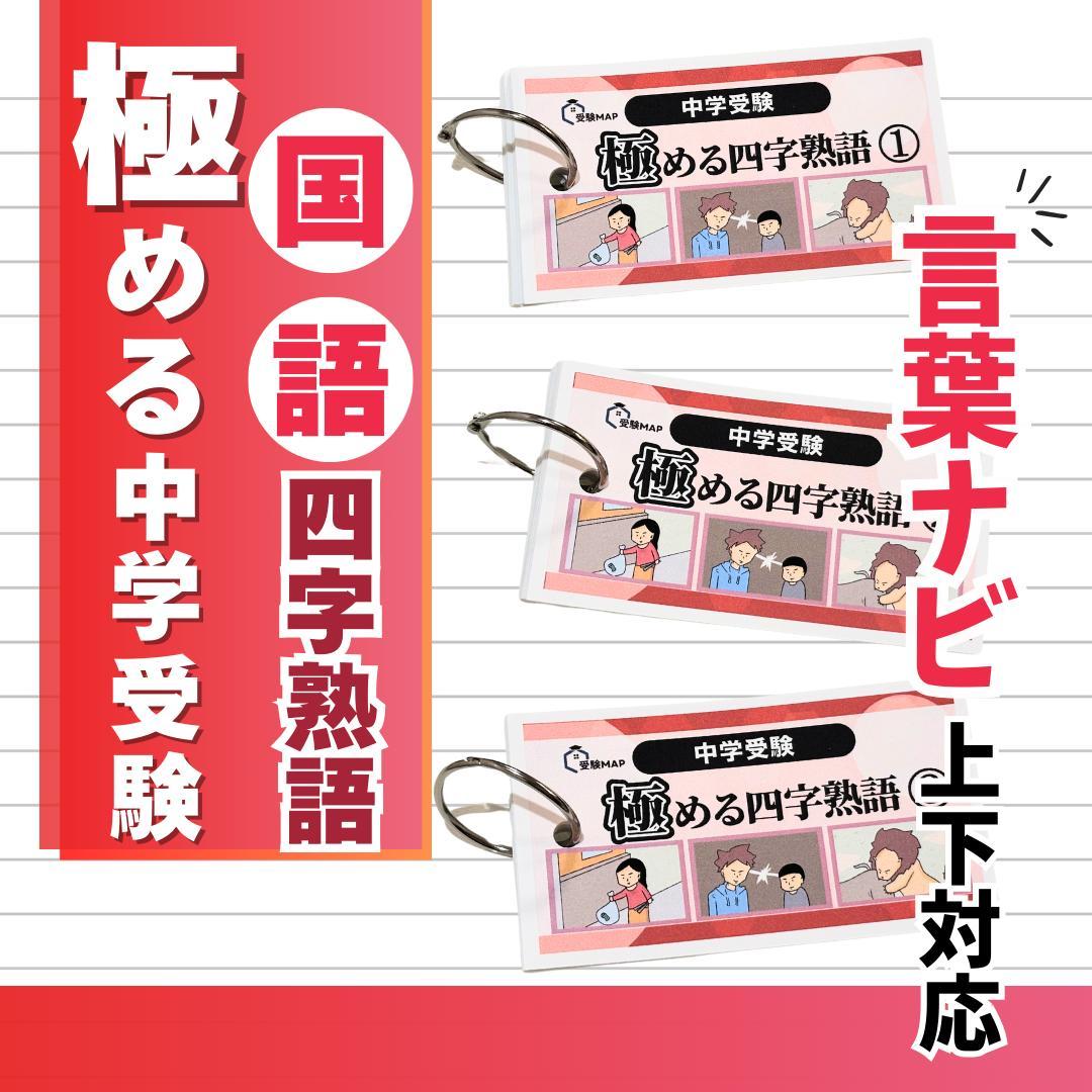 野田茉莉子様 リクエスト 4点 まとめ商品 　中学受験　暗記カード
