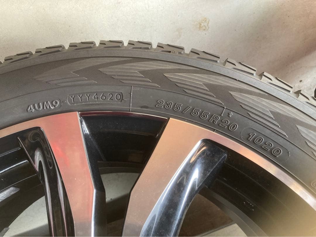 バリ山！レクサスRX バージョンL特別仕様車純正　アイスガード235/55R20