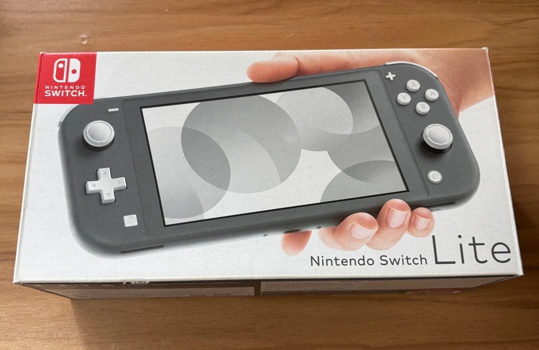 【ほぼ新品】Nintendo Switch Lite グレー 本体 箱付属品完備