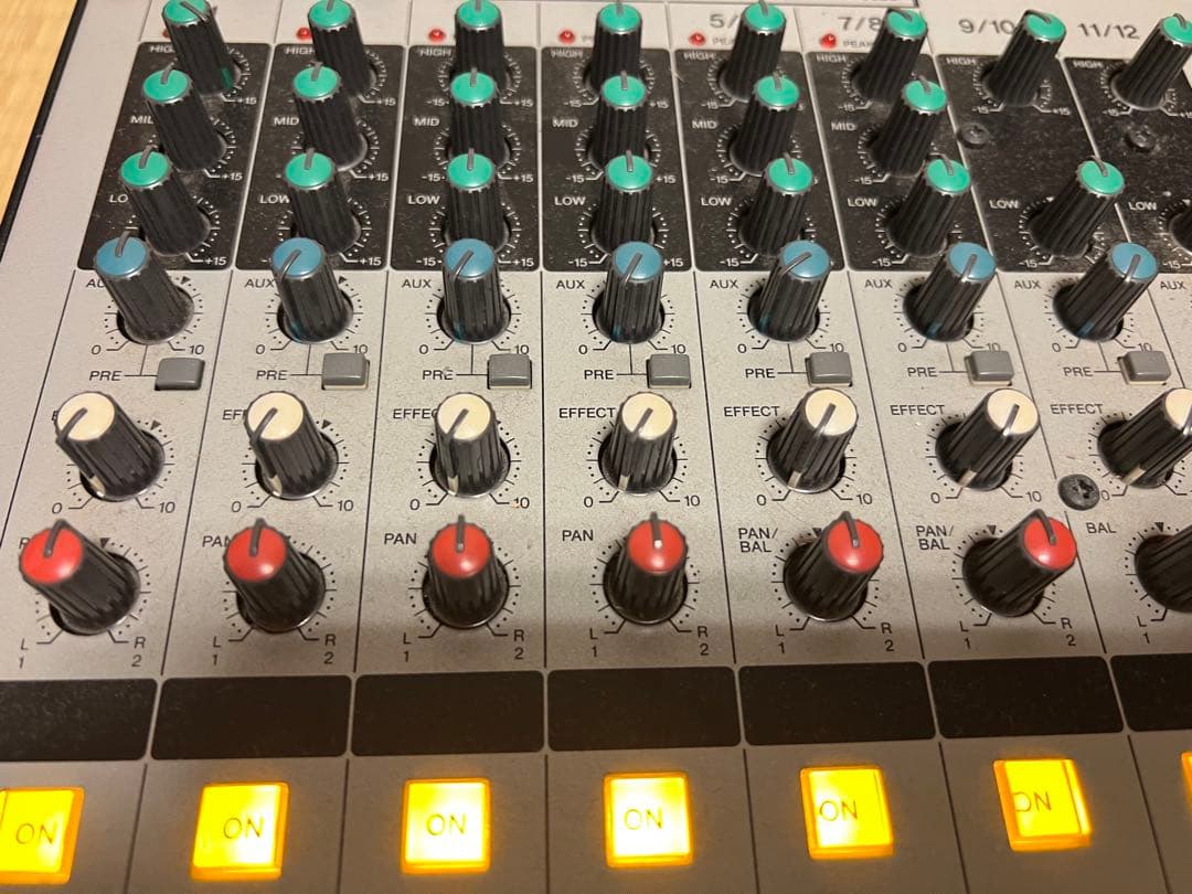 YAMAHA ミキサー　mw 12cx