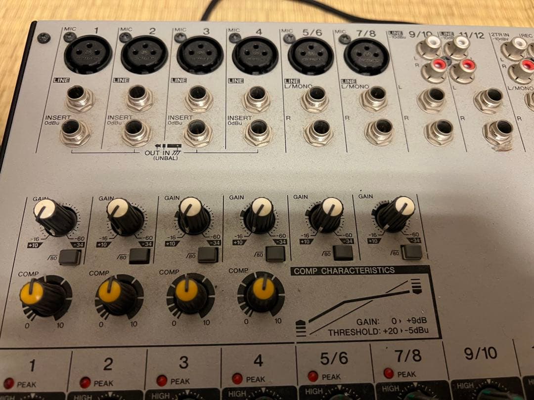 YAMAHA ミキサー　mw 12cx