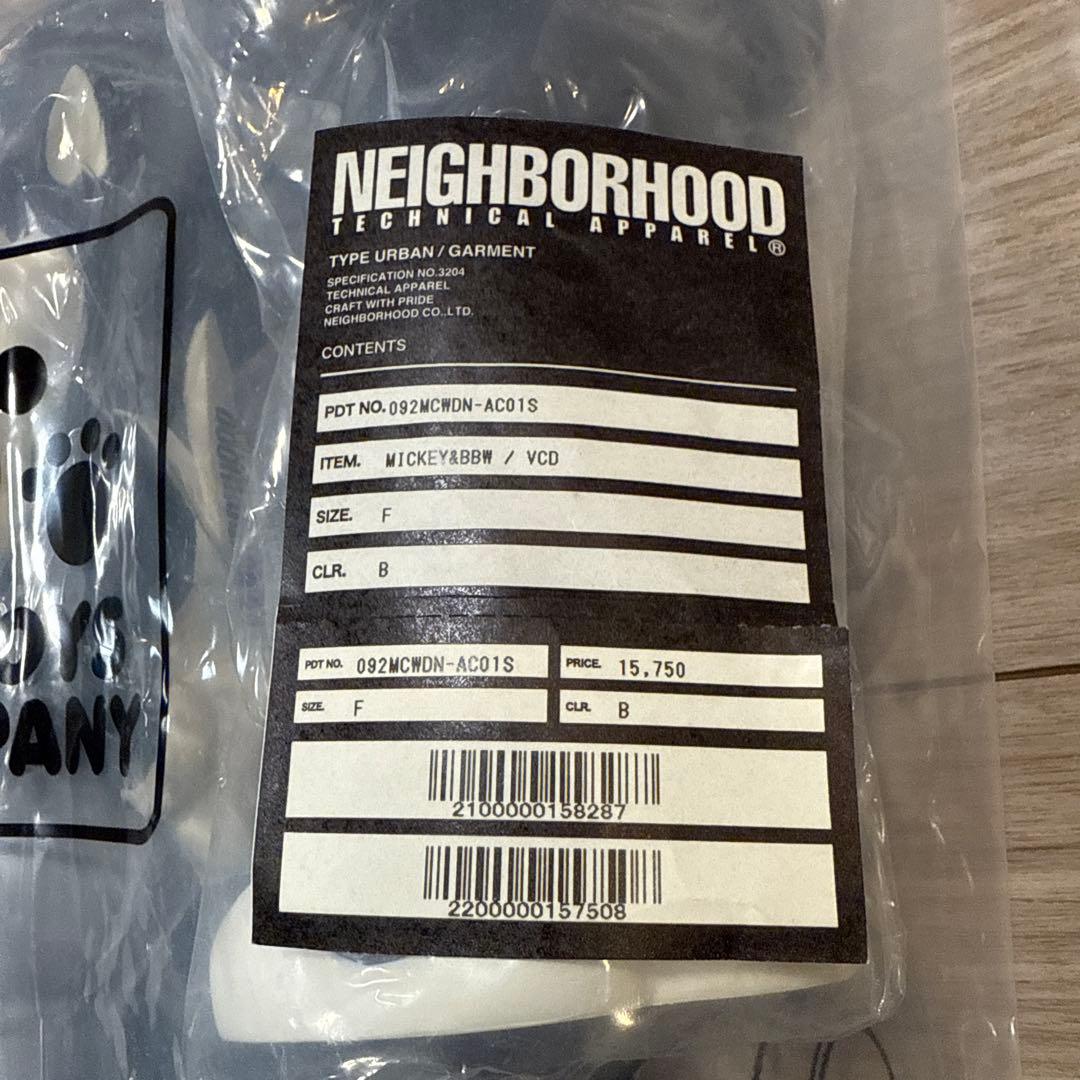 希少品　NEIGHBORHOOD ×Disney コラボ 白黒フィギュアセット