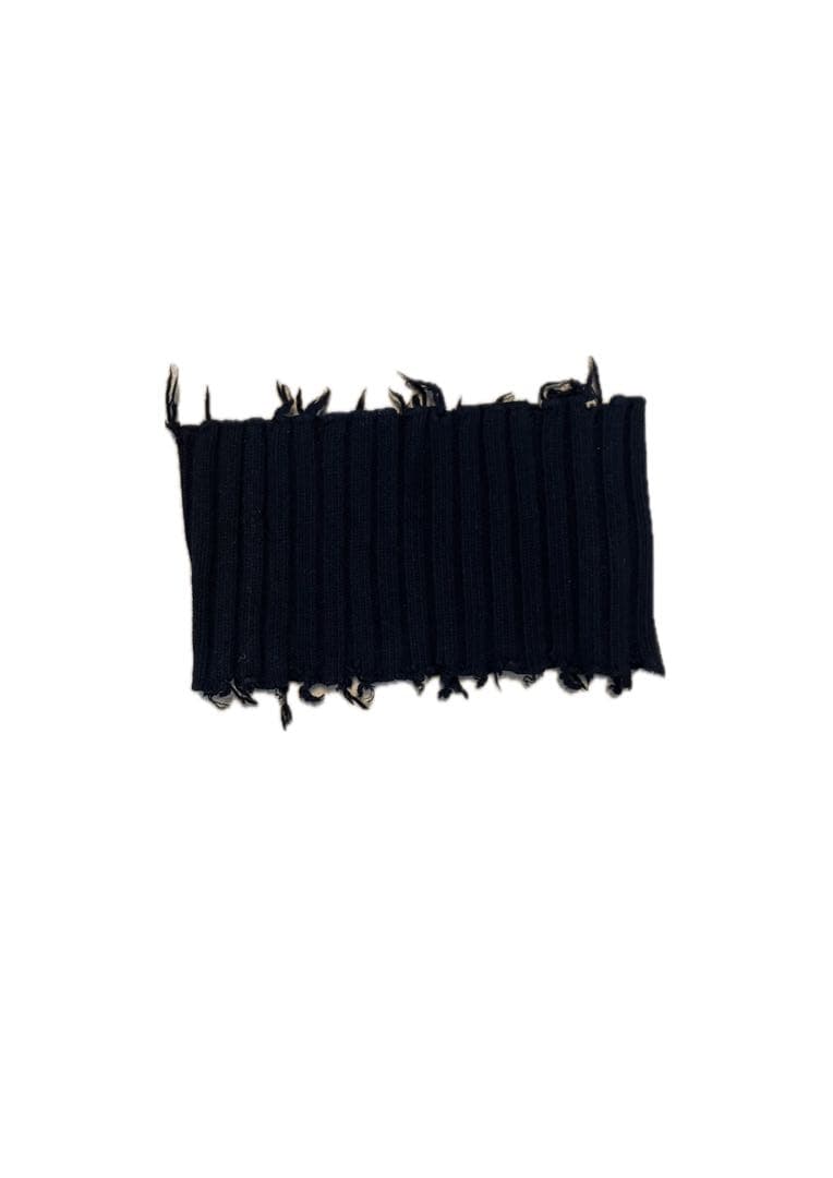 トップス perverze Crash Wide Snood Short Knit