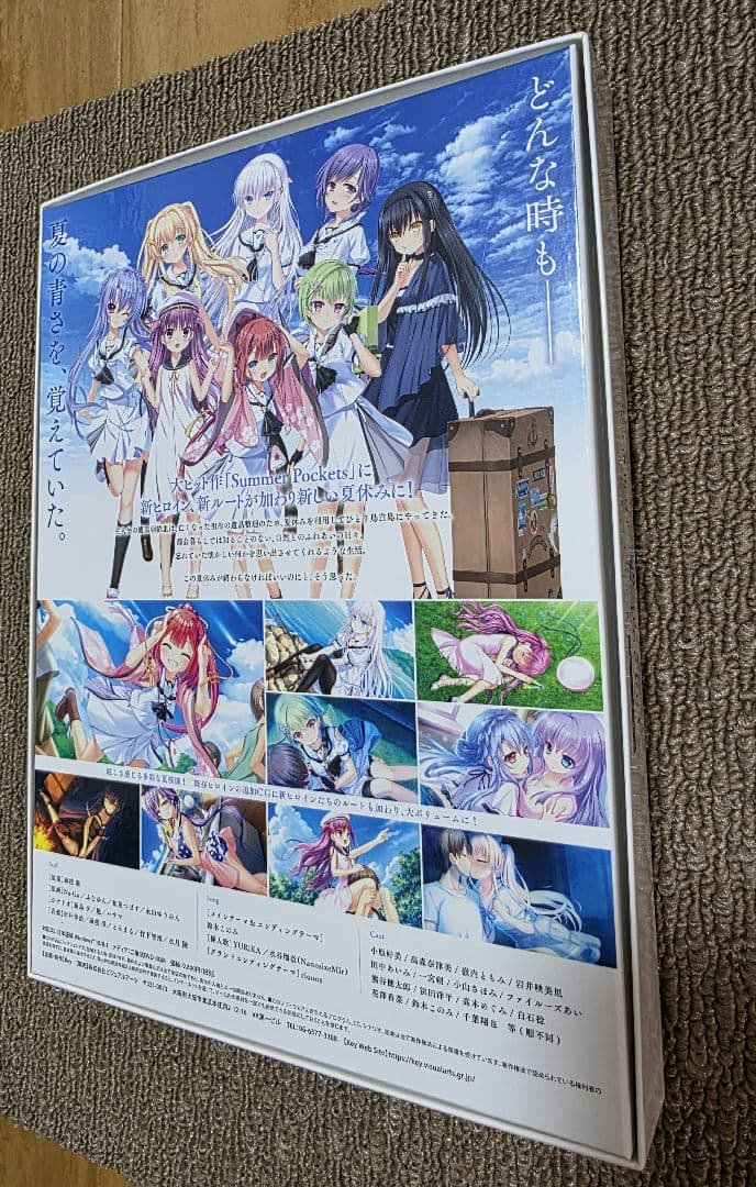 Summer Pockets REFLECTION BLUE PC版 ディスク