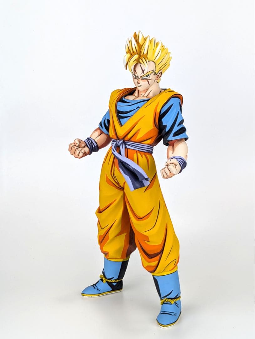 ドラゴンボールフィギュア未来孫悟飯一番くじ二次元彩色リペイント