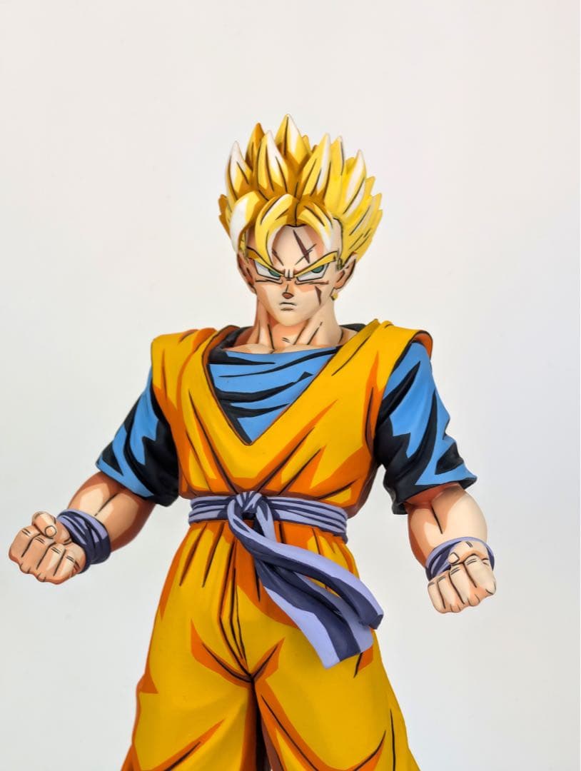 ドラゴンボールフィギュア未来孫悟飯一番くじ二次元彩色リペイント
