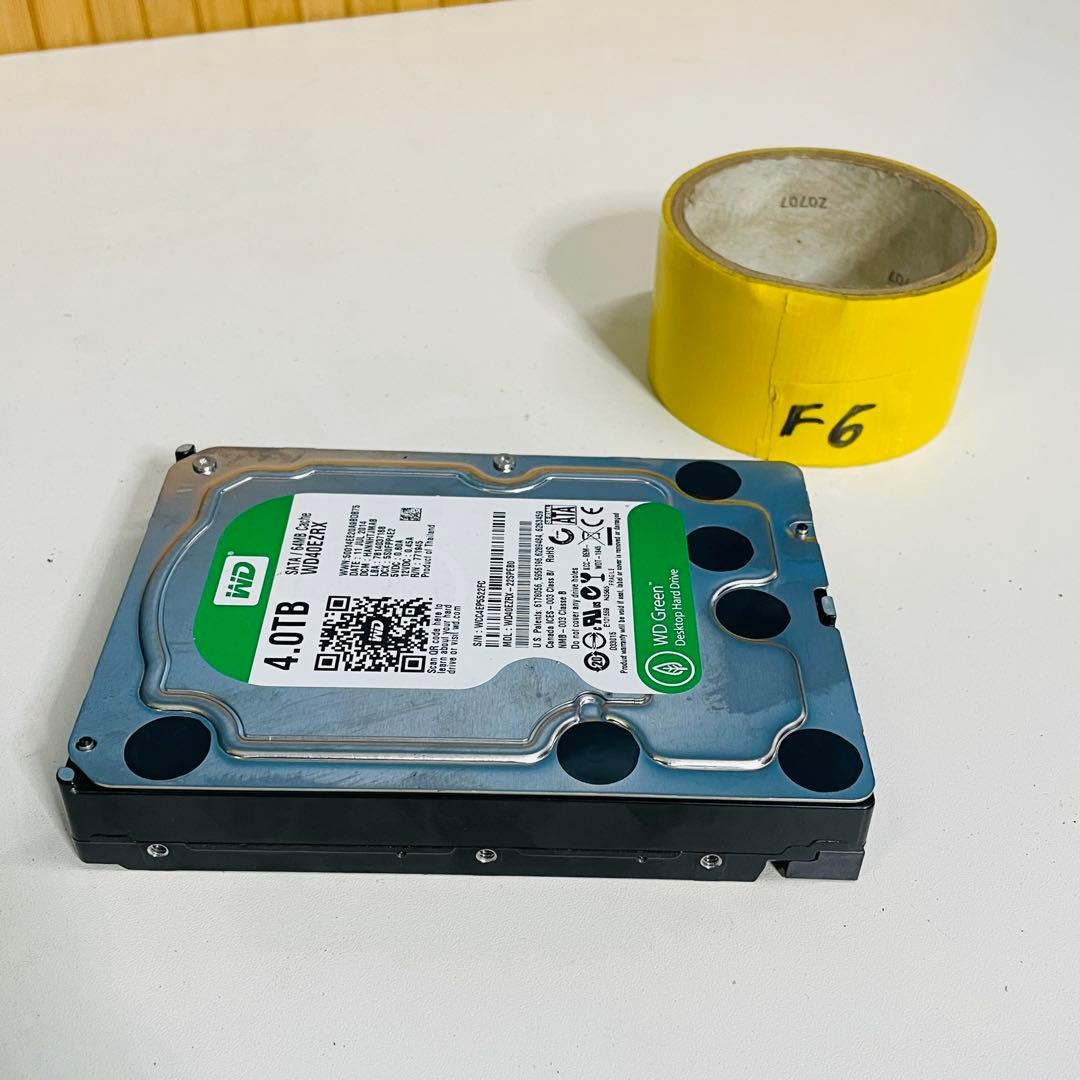 動作確認済み WD Green WD40EZRX HDD 4TB