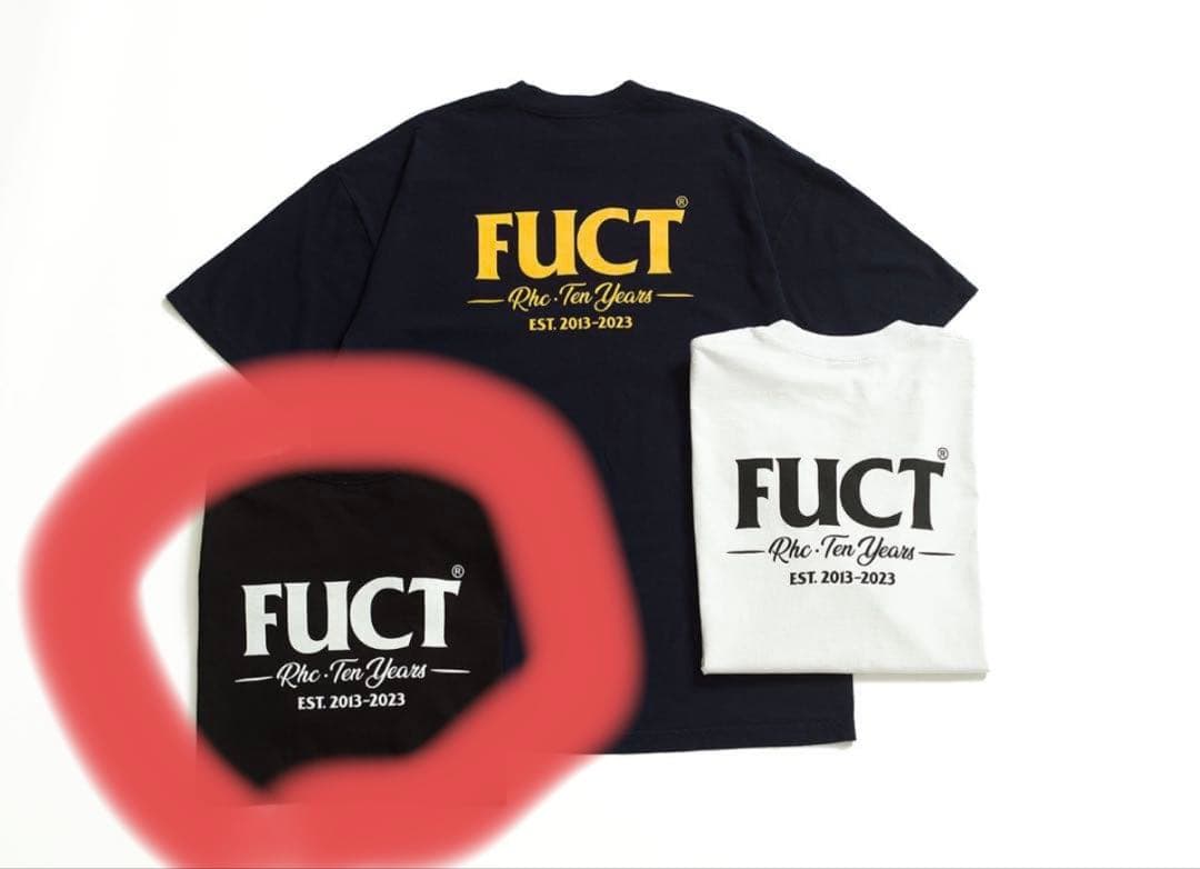 FUCT RHC Ron Herman10周年を記念Tシャツ