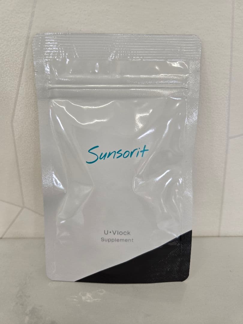 飲む日焼け止め　Sunsorit U-Vlock Supplement 30粒