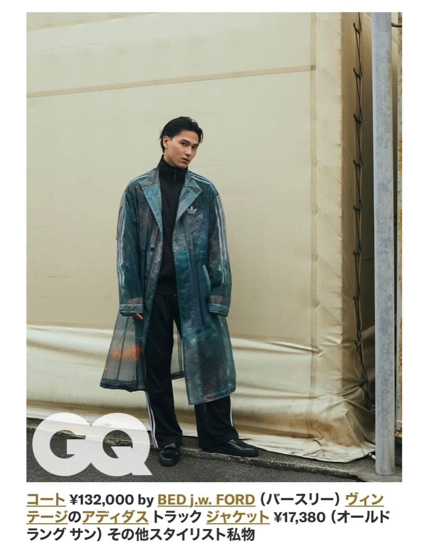 ジャケット・アウター BED J.W. FORD 22SS IWAMOTO Mods Coat