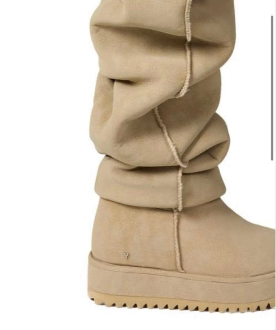YELLO LONG BOOTS ロングブーツ　ムートン　L