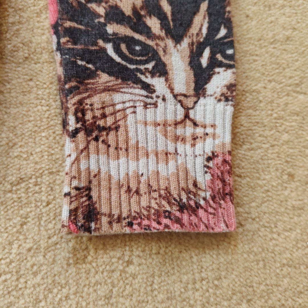 ヒステリックグラマー　カーディガン　キャット　ねこ　ヒス　レトロ