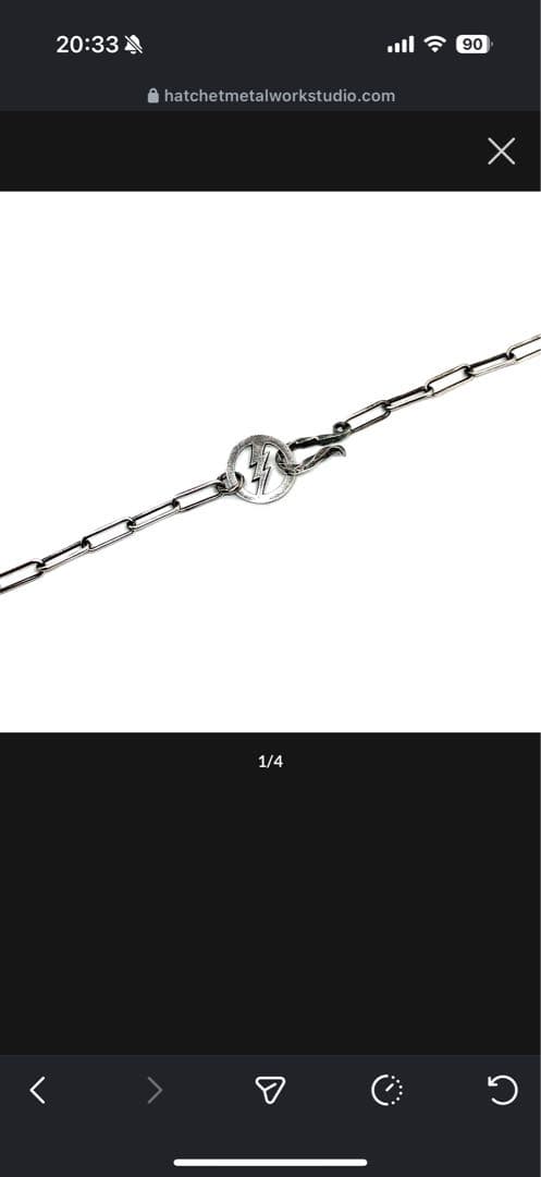 HC-5-S \"Lightning\" Chain L ハチェットメタルワークス