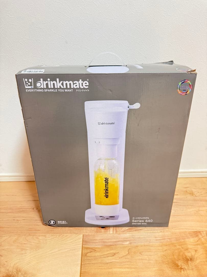 drinkmate 炭酸水メーカー シリーズ640 ホワイトDRM1027