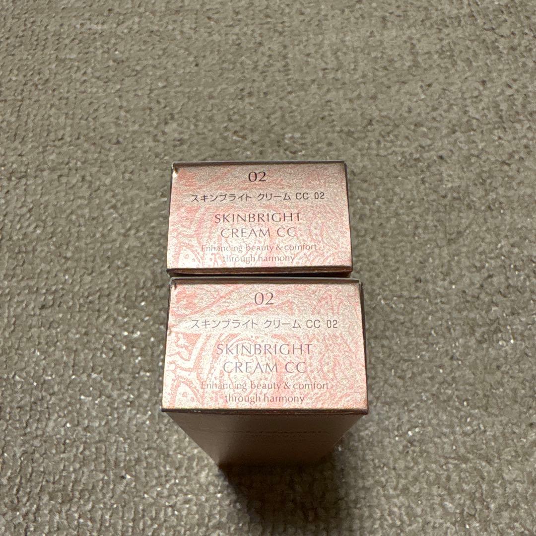 COVERMARK SKINBRIGHT CREAM CC 02 25g 2本