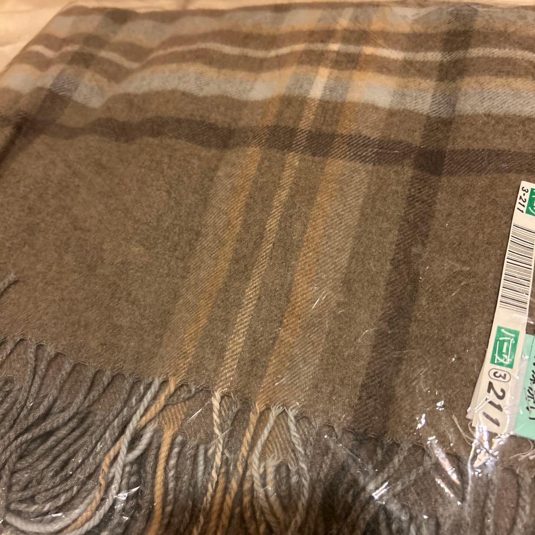 【美品】お値下げします！ジョンストンズ　大判ストール　ドライブリッジ
