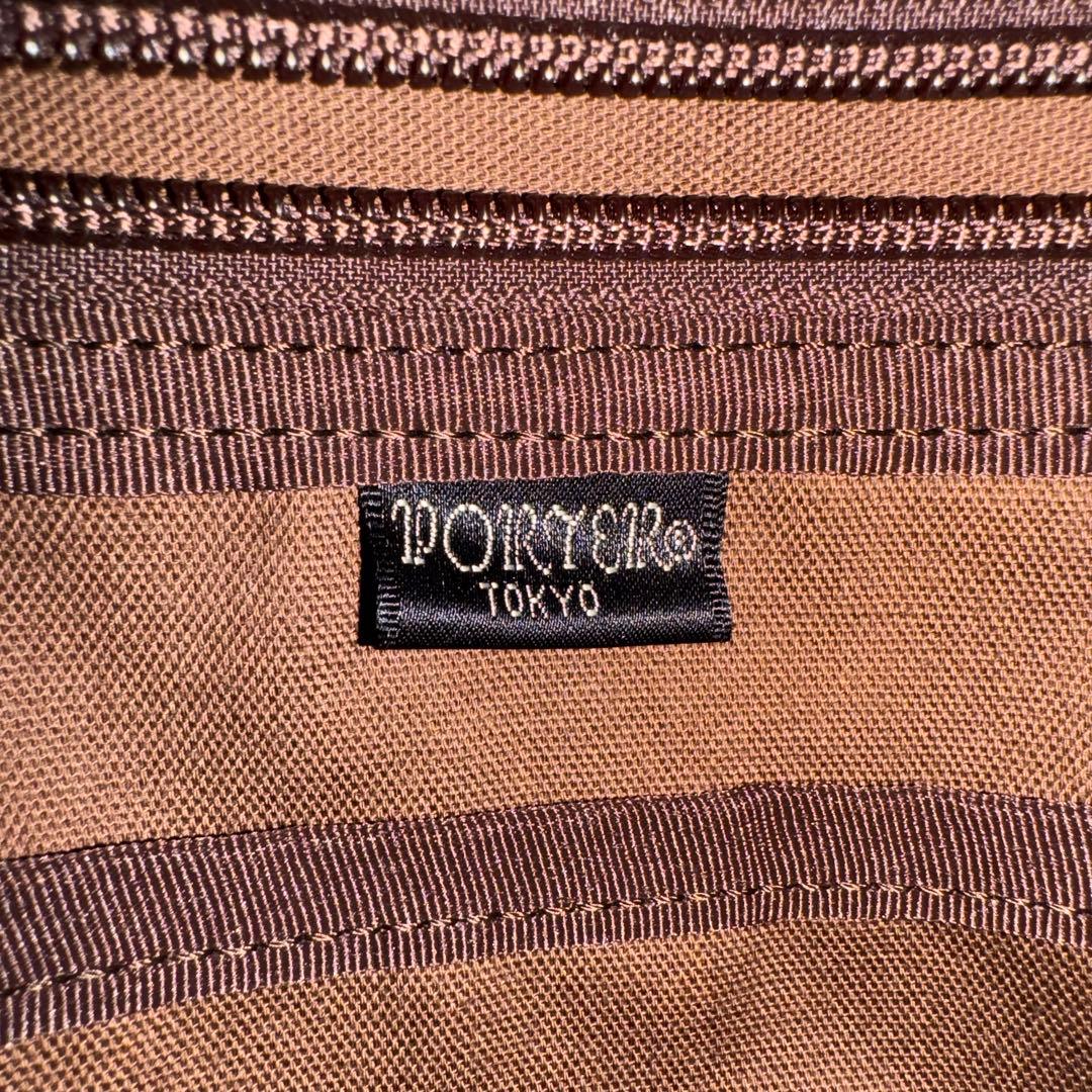新品同様 PORTER ポーター フリースタイル キャメル ミニボストンバッグ