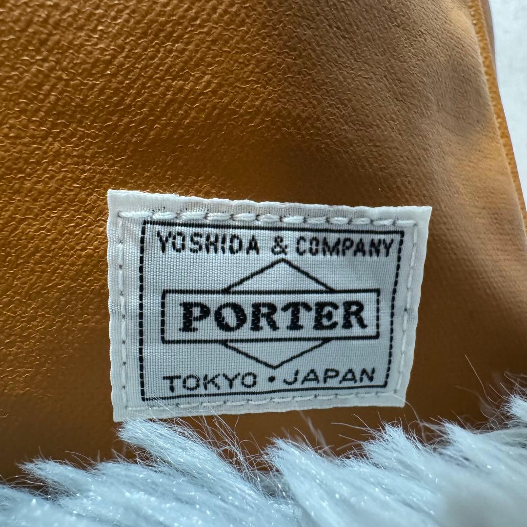 新品同様 PORTER ポーター フリースタイル キャメル ミニボストンバッグ