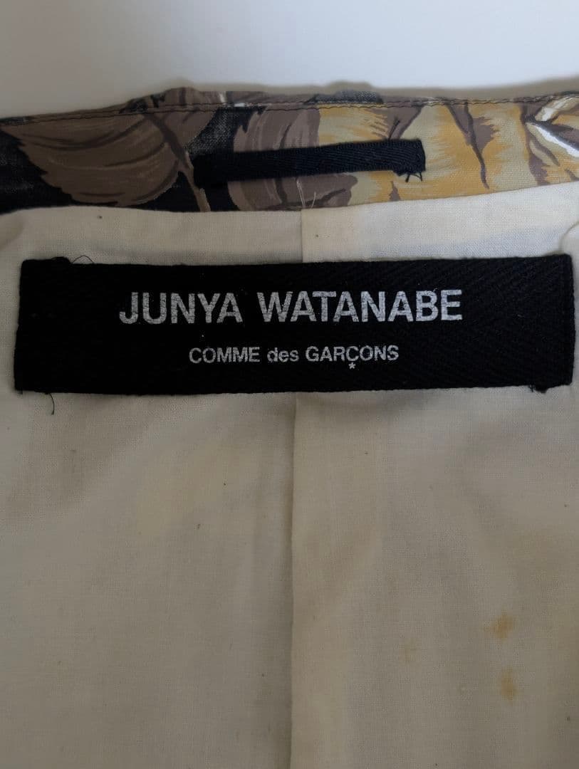 JUNYAWATANABE COMME des GARCONS 花柄 ジャケット