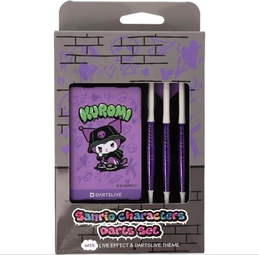 【Solid&Cool】サンリオキャラクターズ ダーツセット クロミ