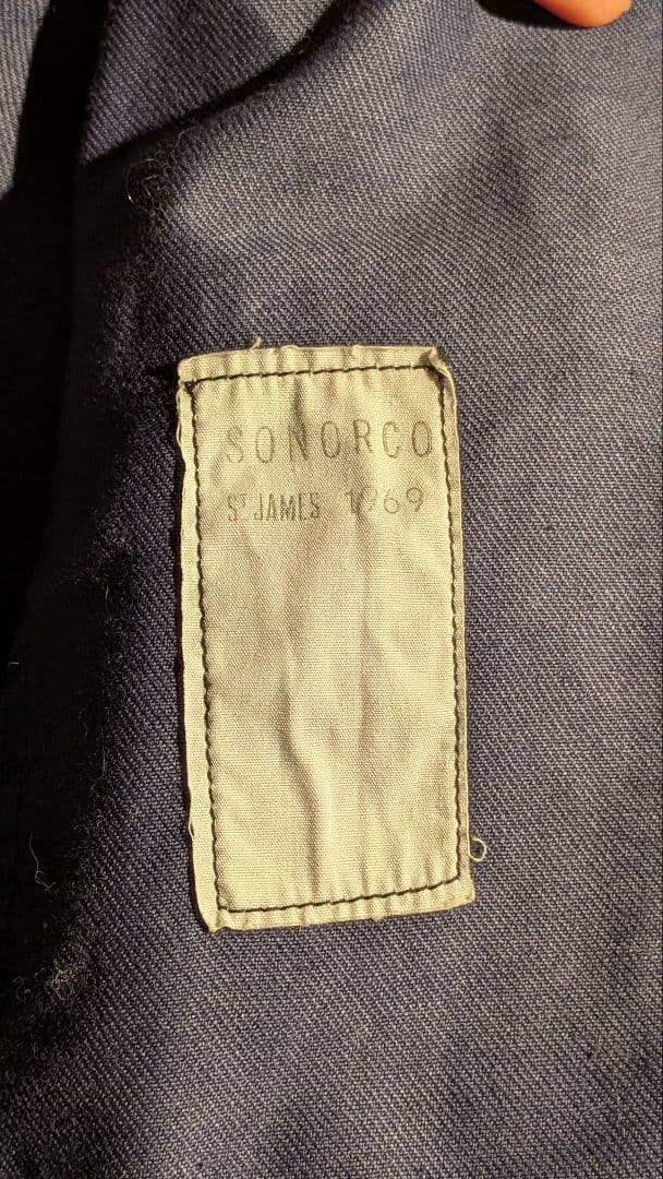 ジャケット・アウター OLDFRENCHNAVY St.JAMES COTTONWORKJACKET