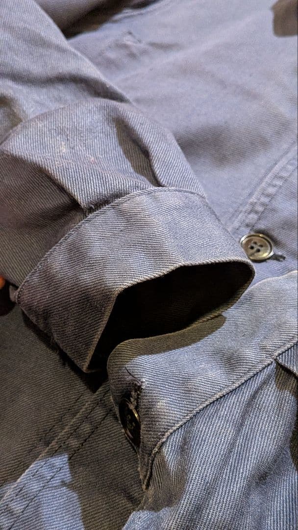 ジャケット・アウター OLDFRENCHNAVY St.JAMES COTTONWORKJACKET