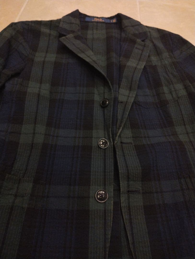 POLO RALPH LAUREN シアサッカー ジャケット 170/92A