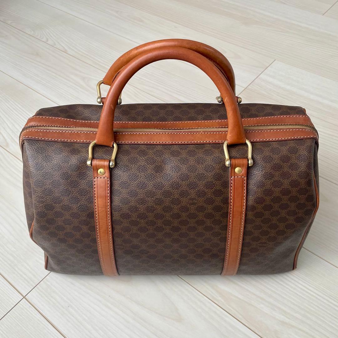 【CELINE】マカダム ボストンバッグ