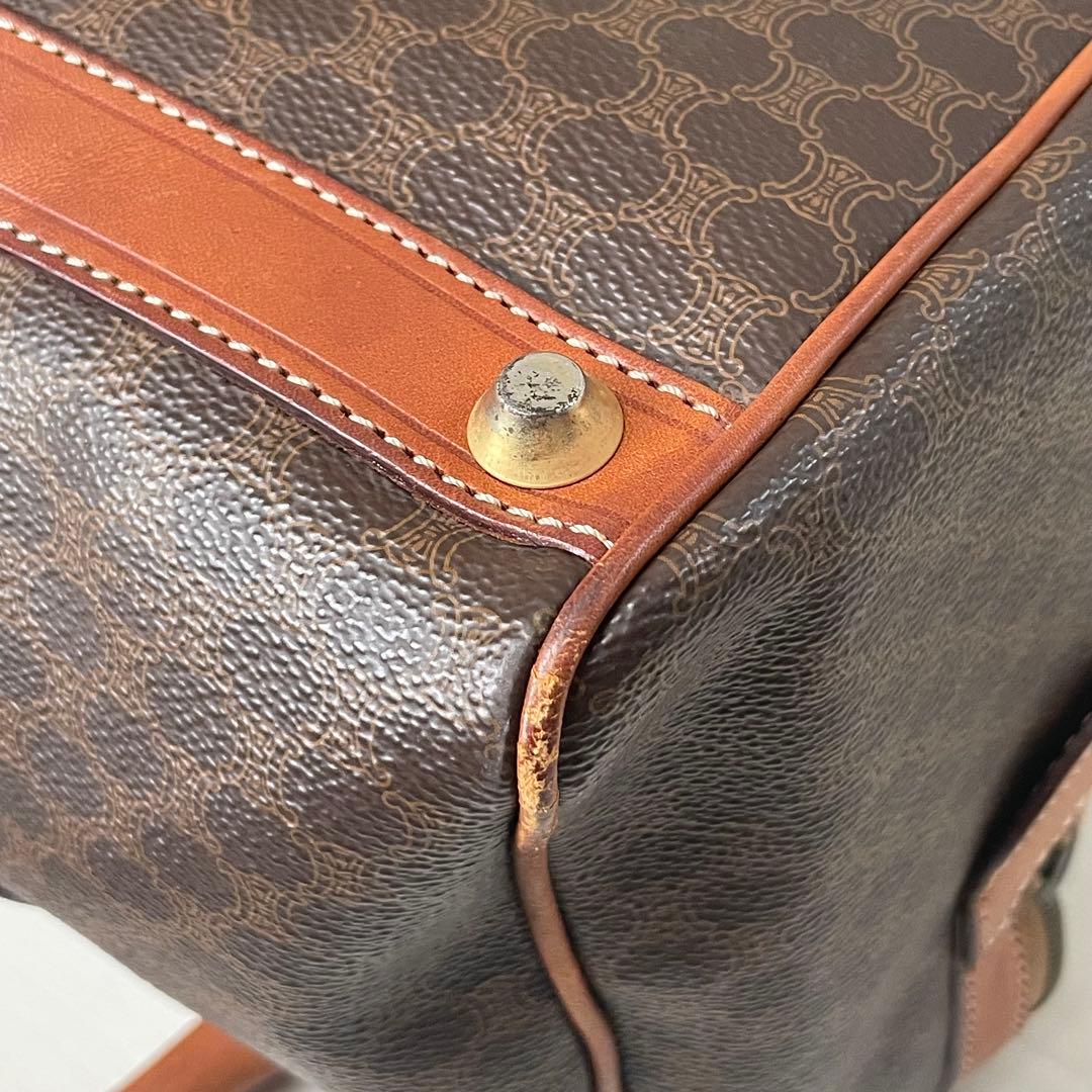 【CELINE】マカダム ボストンバッグ
