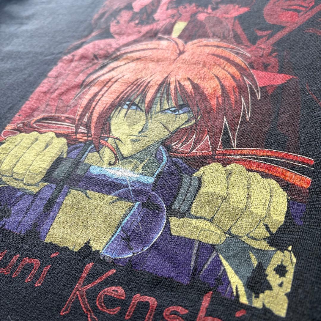 00s るろうに剣心 アニメ Tシャツ 海外古着 vintage