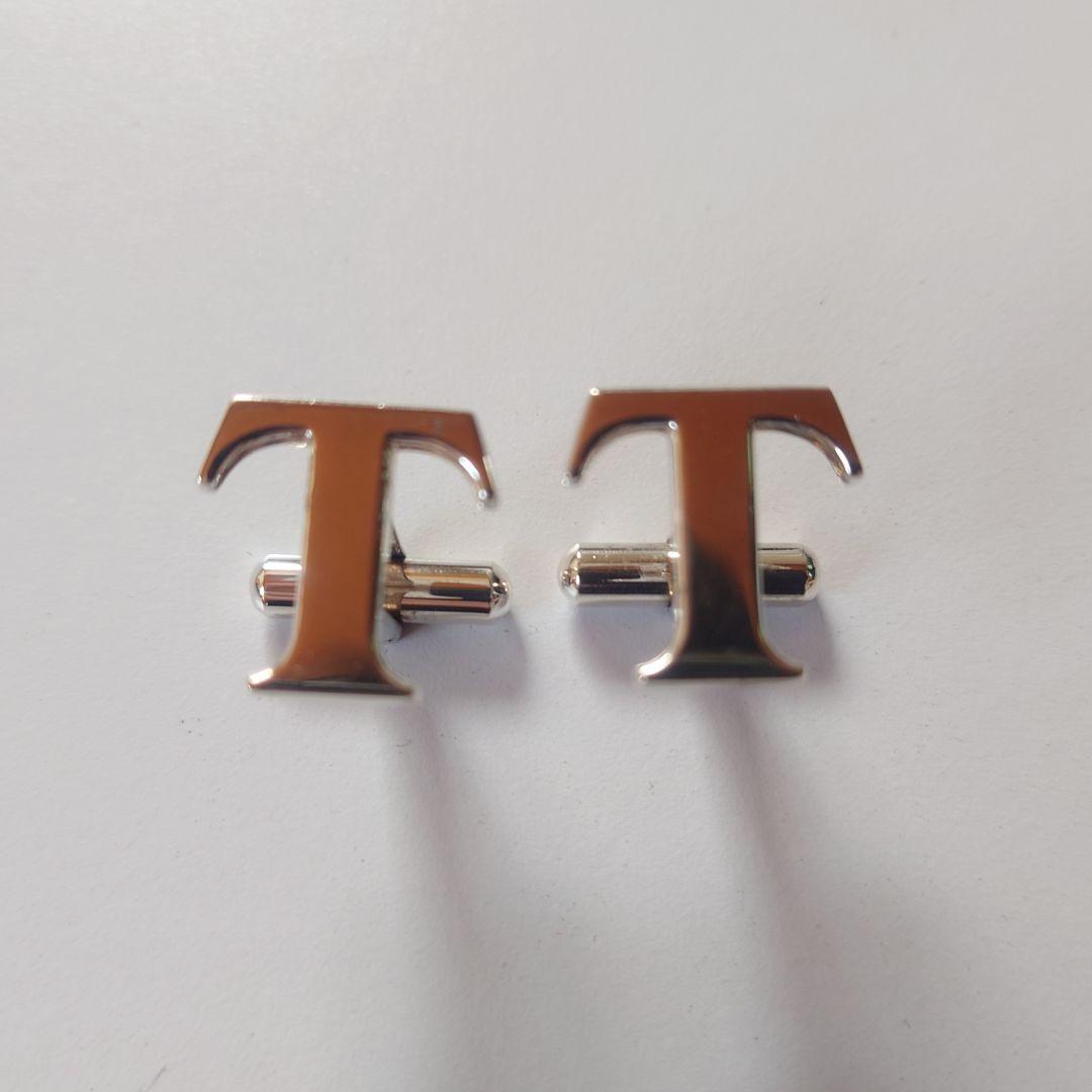 極美品 ティファニー カフス&タイタックセット TOYOTAコラボ シルバー
