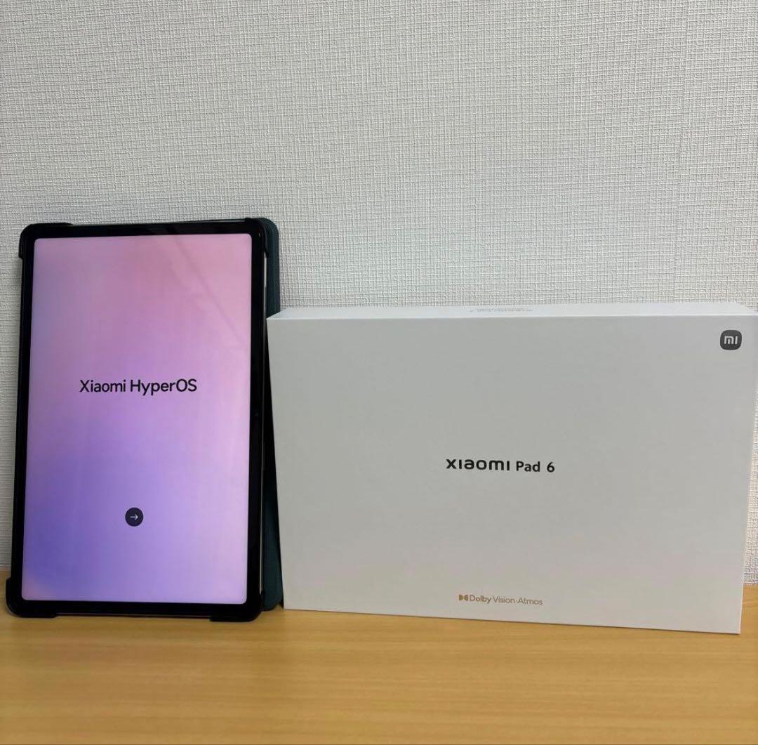 Xiaomi Pad 6 6GB + 128GB 箱あり