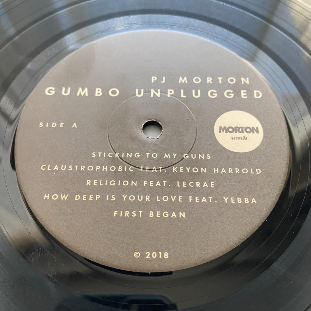 洋楽 LP PJ Morton Gumbo Unplugged