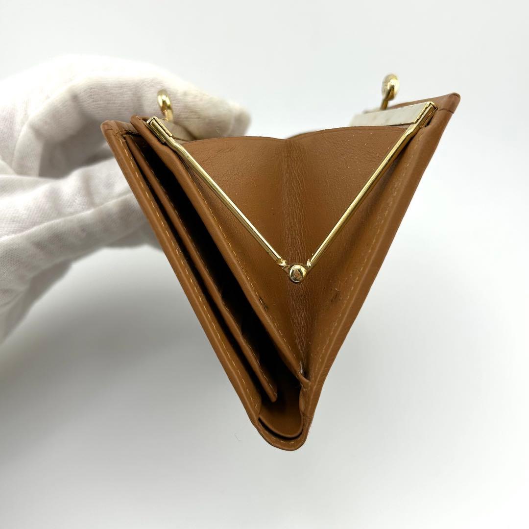 ✨極美品✨　セリーヌ　二つ折り　トリオンフ　マカダム　がま口　PVC レザー