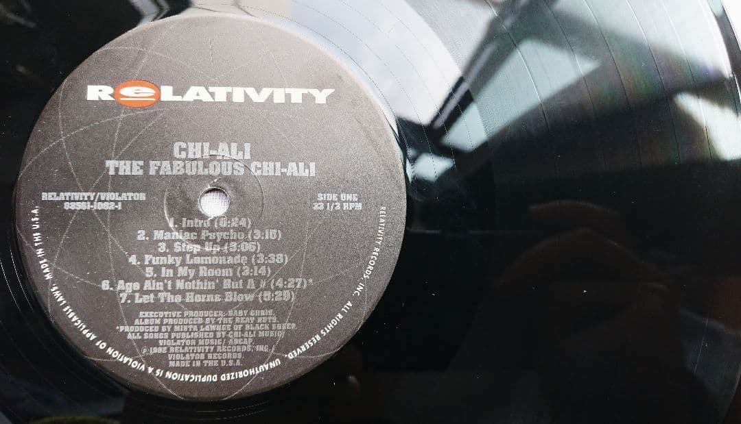 USオリジナル CHI ALI BEATNUTS ATCQ DE LA SOUL