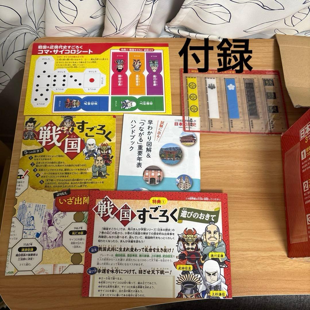 日本の歴史　角川まんが学習シリーズ