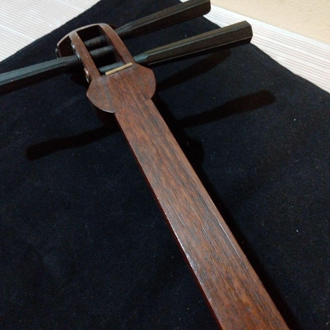 三味線本体 2.6cm と付属品セット