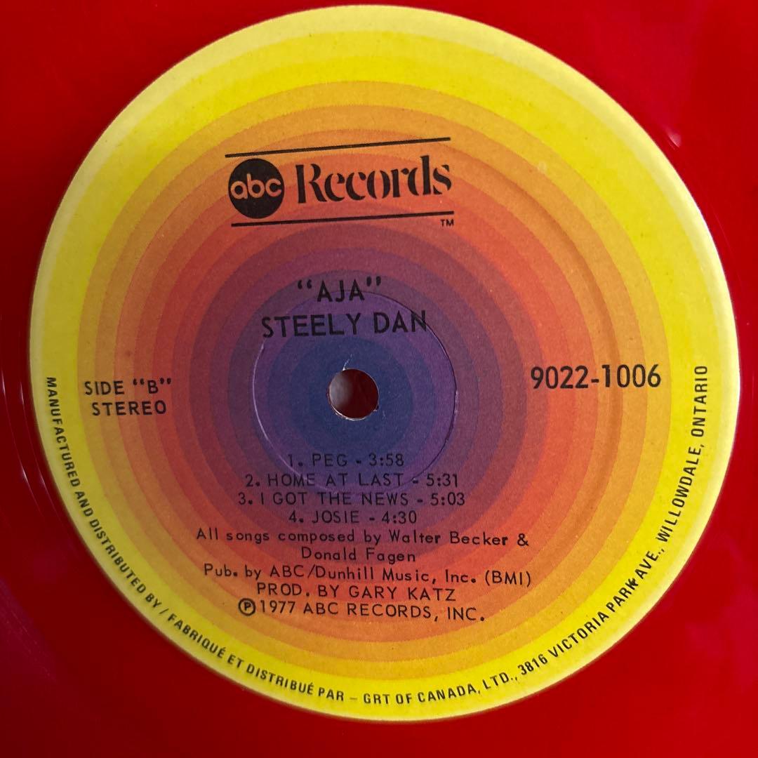 三*8様 美品　Steely Dan /Aja limited Red viny