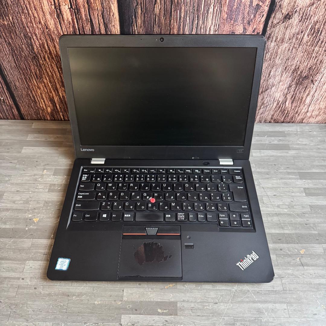 ①Lenovo レノボ ThinkPad13 20GJ-S01N00 ノートPC