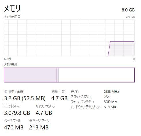 東芝、Dynabook R73/H、8GB、128GB SSD