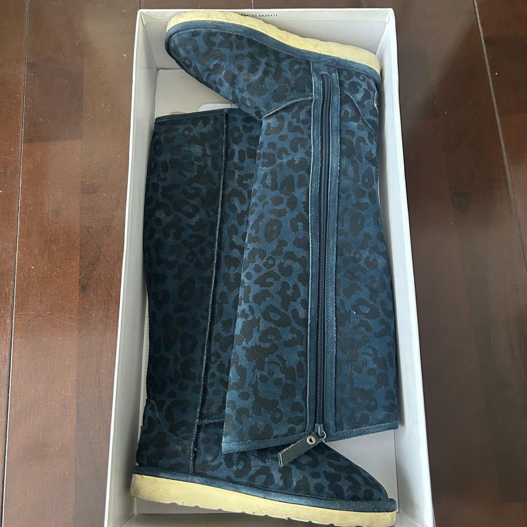 ヒステリックゲラマー ロングブーツ 23.5 レア スカルレオパード