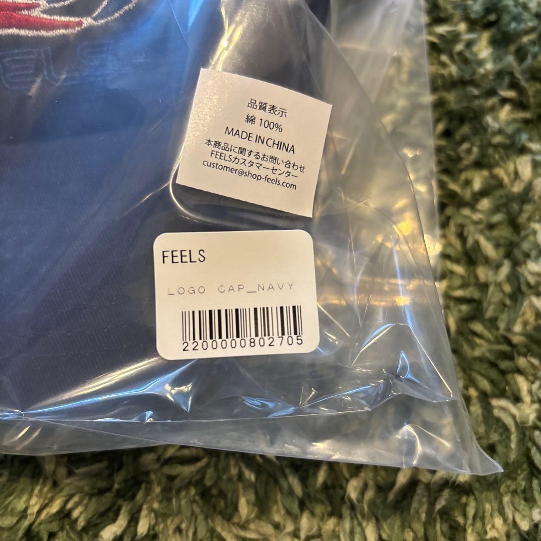 新品 FEELS. LOGO CAP ネイビー 上杉柊平着用 未開封品 即完売