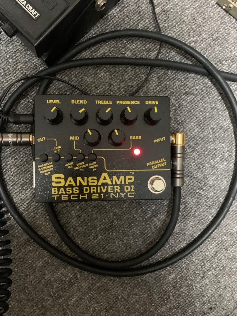 sansamp bass d di ほぼ新品2/21(土)まで出品