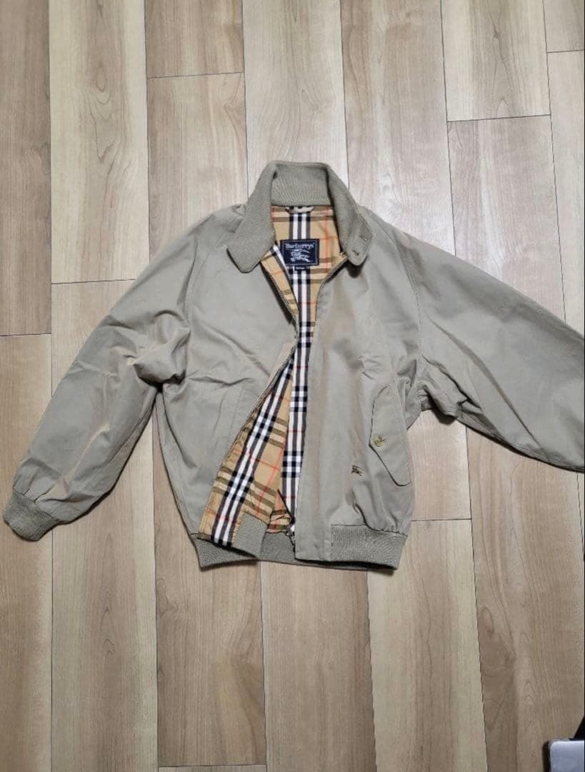 Burberry's 90s ハリントンジャケット ノバチェック ベージュ色