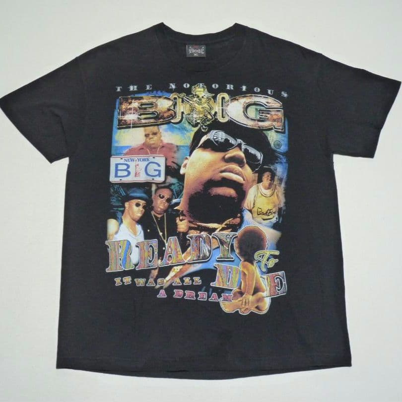 1963　ノートリアスビッグ　Tシャツ　黒　XL